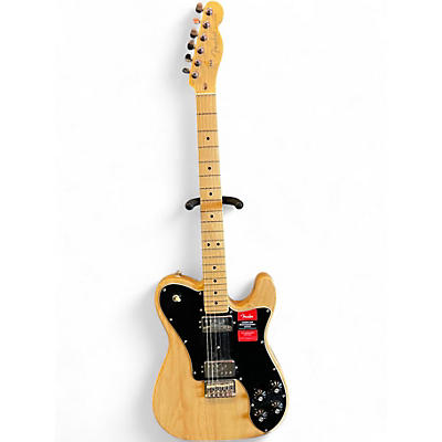 Used Fender American Professional Telecaster Deluxe Shawbucker Natural Solid Body Electric Guitar