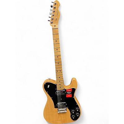 Used Fender American Professional Telecaster Deluxe Shawbucker Natural Solid Body Electric Guitar
