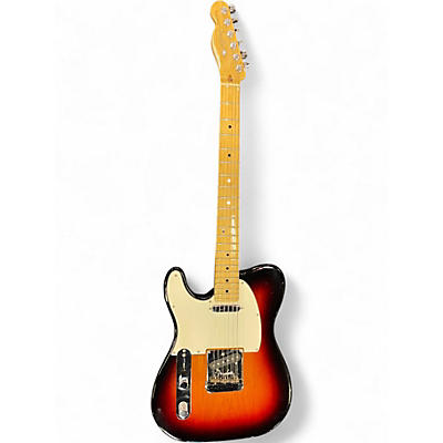 Used Fender American Professional Telecaster LH 3 Tone Sunburst Electric Guitar