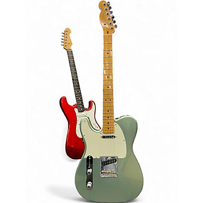 Used Fender American Professional Telecaster LH Mystic Surf Green Electric Guitar