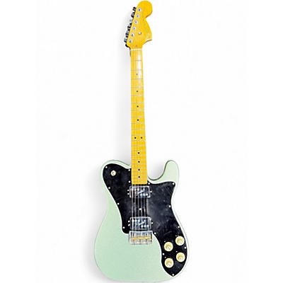 Used Fender American Professional Telecaster Metallic Green Solid Body Electric Guitar