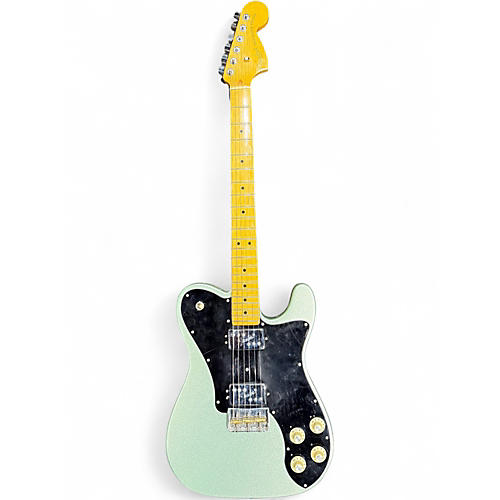 Used Fender American Professional Telecaster Metallic Green Solid Body Electric Guitar Metallic Green