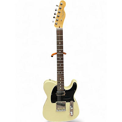 Used Fender American Professional Telecaster Olympic White Solid Body Electric Guitar