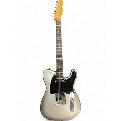 Used Fender American Professional Telecaster Silver Solid Body Electric Guitar
