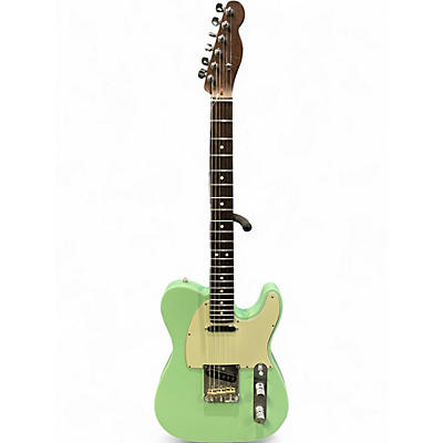 Used Fender American Professional Telecaster with Rosewood Neck Surf Green Solid Body Electric Guitar