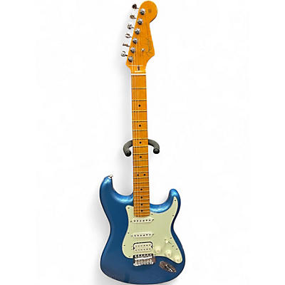 Used Fender American Professional classic Stratocaster HSS Blue Solid Body Electric Guitar