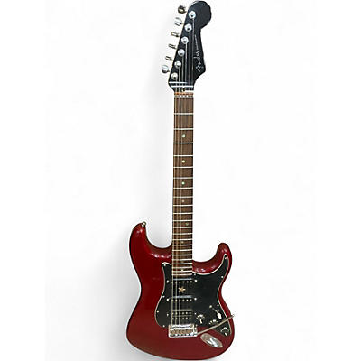 Used Fender American Select Stratocaster HSS Crimson Red  Solid Body Electric Guitar