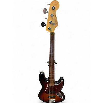 Used Fender American Special Jazz Bass fretless Sunburst Electric Bass Guitar