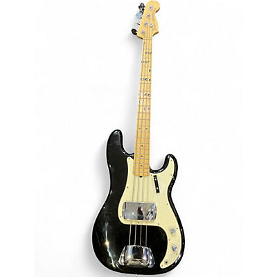 Used Fender American Special Precision Bass Black Electric Bass Guitar