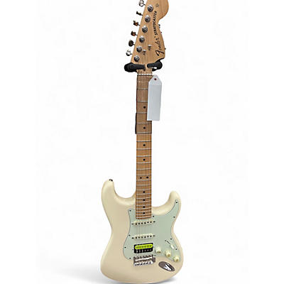 Used Fender American Special Stratocaster Olympic White Solid Body Electric Guitar