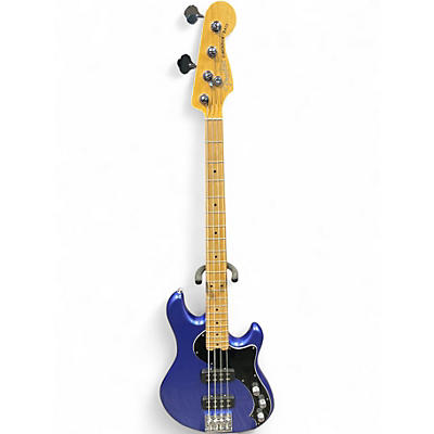 Used Fender American Standard HH Dimension Bass IV Blue Electric Bass Guitar
