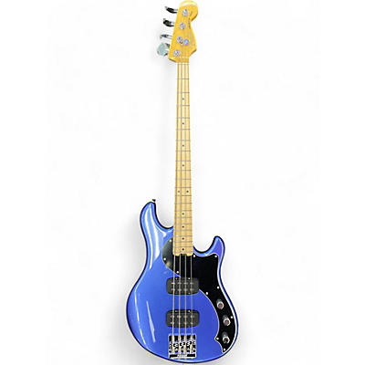 Fender Used Fender American Standard HH Dimension Bass IV Ocean Blue Metallic Electric Bass Guitar