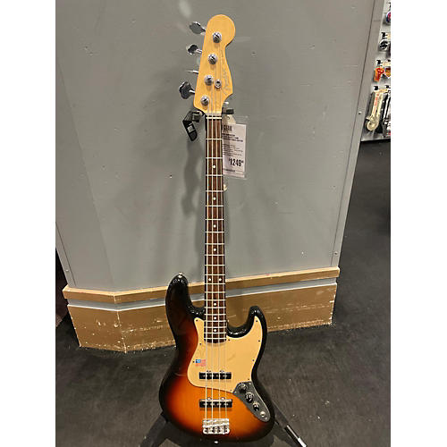 Fender Used Fender American Standard Jazz Bass 2 Tone Sunburst Electric Bass Guitar 2 Tone Sunburst