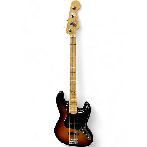 Used Fender American Standard Jazz Bass 3 Color Sunburst Electric Bass Guitar 3 Color Sunburst