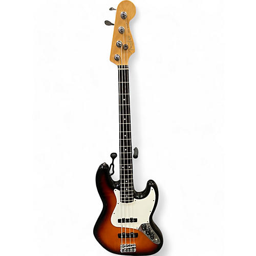 Fender Used Fender American Standard Jazz Bass 3 Tone Sunburst Electric Bass Guitar 3 Tone Sunburst