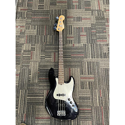 Used Fender American Standard Jazz Bass Black Electric Bass Guitar