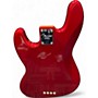 Used Fender American Standard Jazz Bass Candy Apple Red Electric Bass Guitar Candy Apple Red