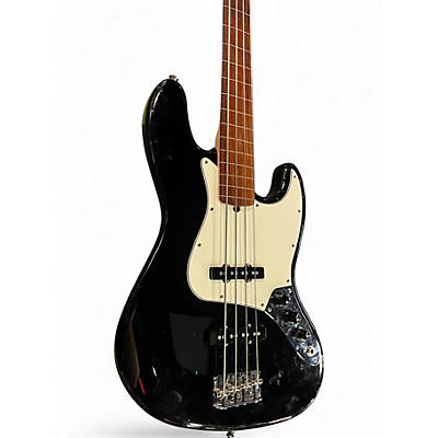 Used Fender American Standard Jazz Bass Fretless Black Electric Bass Guitar