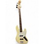 Used Fender American Standard Jazz Bass Olympic White Electric Bass Guitar Olympic White