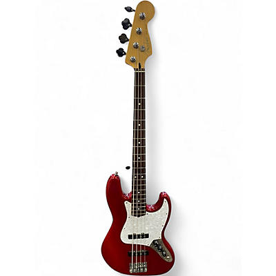 Used Fender American Standard Jazz Bass RED Electric Bass Guitar