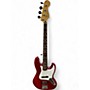 Used Fender American Standard Jazz Bass RED Electric Bass Guitar RED