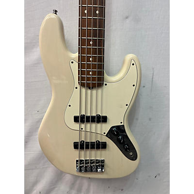 Fender Used Fender American Standard Jazz Bass V 5 String White Electric Bass Guitar