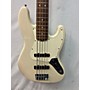 Used Fender Used Fender American Standard Jazz Bass V 5 String White Electric Bass Guitar White