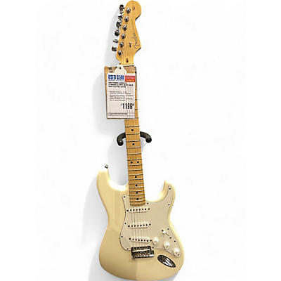 Fender Used Fender American Standard Olympic White Solid Body Electric Guitar