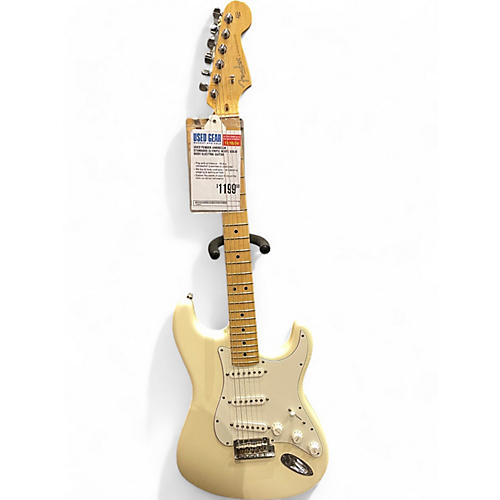 Used Fender American Standard Olympic White Solid Body Electric Guitar Olympic White