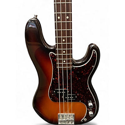 Used Fender American Standard Precision Bass 2 Color Sunburst Electric Bass Guitar