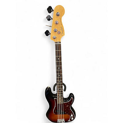 Used Fender American Standard Precision Bass 2 Color Sunburst Electric Bass Guitar