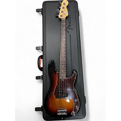 Used Fender American Standard Precision Bass 2 Tone Sunburst Electric Bass Guitar