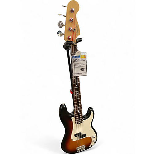 Used Fender American Standard Precision Bass 3 Color Sunburst Electric Bass Guitar 3 Color Sunburst