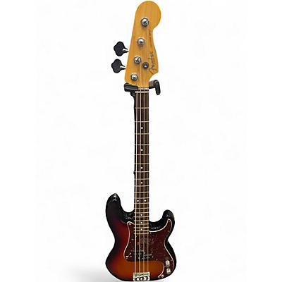 Used Fender American Standard Precision Bass 3 Color Sunburst Electric Bass Guitar