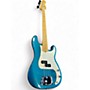 Used Fender American Standard Precision Bass AQUA MARINE Electric Bass Guitar AQUA MARINE