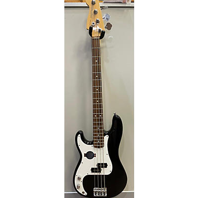 Used Fender American Standard Precision Bass Black Electric Bass Guitar