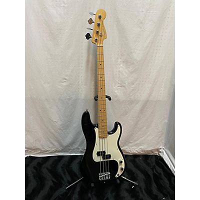 Fender Used Fender American Standard Precision Bass Black Electric Bass Guitar