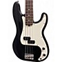 Used Fender American Standard Precision Bass Black Electric Bass Guitar Black