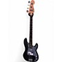 Used Fender American Standard Precision Bass Silver Electric Bass Guitar Silver