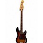 Used Fender American Standard Precision Bass Tobacco Burst Electric Bass Guitar Tobacco Burst