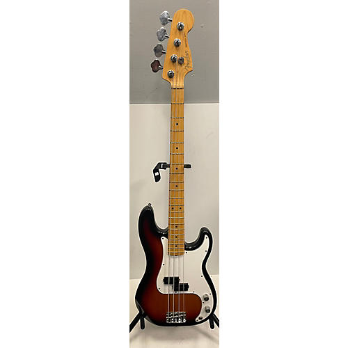 Fender Used Fender American Standard Precision Bass Vintage Sunburst Electric Bass Guitar Vintage Sunburst