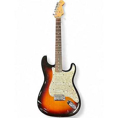 Used Fender American Standard Stratocaster 2 Color Sunburst Solid Body Electric Guitar