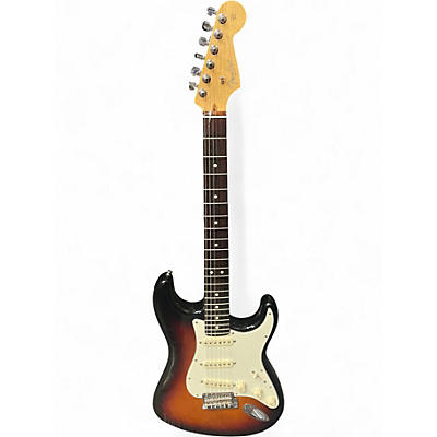 Used Fender American Standard Stratocaster 2 Color Sunburst Solid Body Electric Guitar