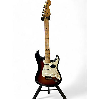 Fender Used Fender American Standard Stratocaster 2 Tone Sunburst Solid Body Electric Guitar