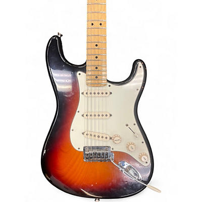 Used Fender American Standard Stratocaster 2 Tone Sunburst Solid Body Electric Guitar