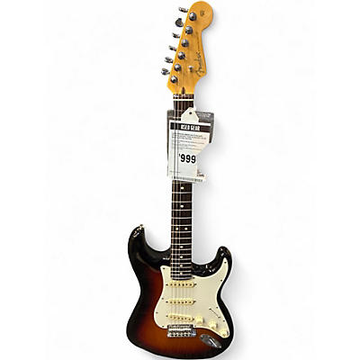 Used Fender American Standard Stratocaster 2 Tone Sunburst Solid Body Electric Guitar