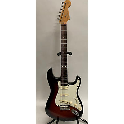 Fender Used Fender American Standard Stratocaster 3 Color Sunburst Solid Body Electric Guitar