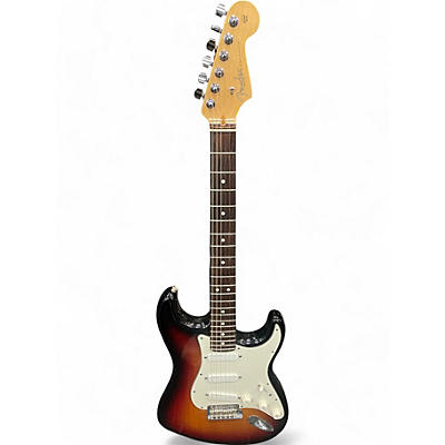 Fender Used Fender American Standard Stratocaster 3 Color Sunburst Solid Body Electric Guitar