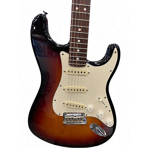 Used Fender American Standard Stratocaster 3 Color Sunburst Solid Body Electric Guitar 3 Color Sunburst