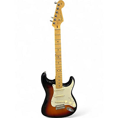 Used Fender American Standard Stratocaster 3 Color Sunburst Solid Body Electric Guitar